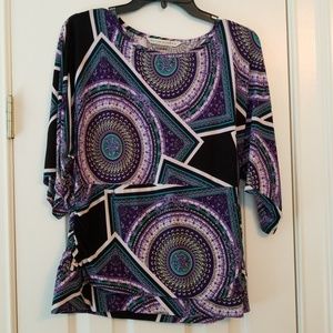 Peter Nygard top size L